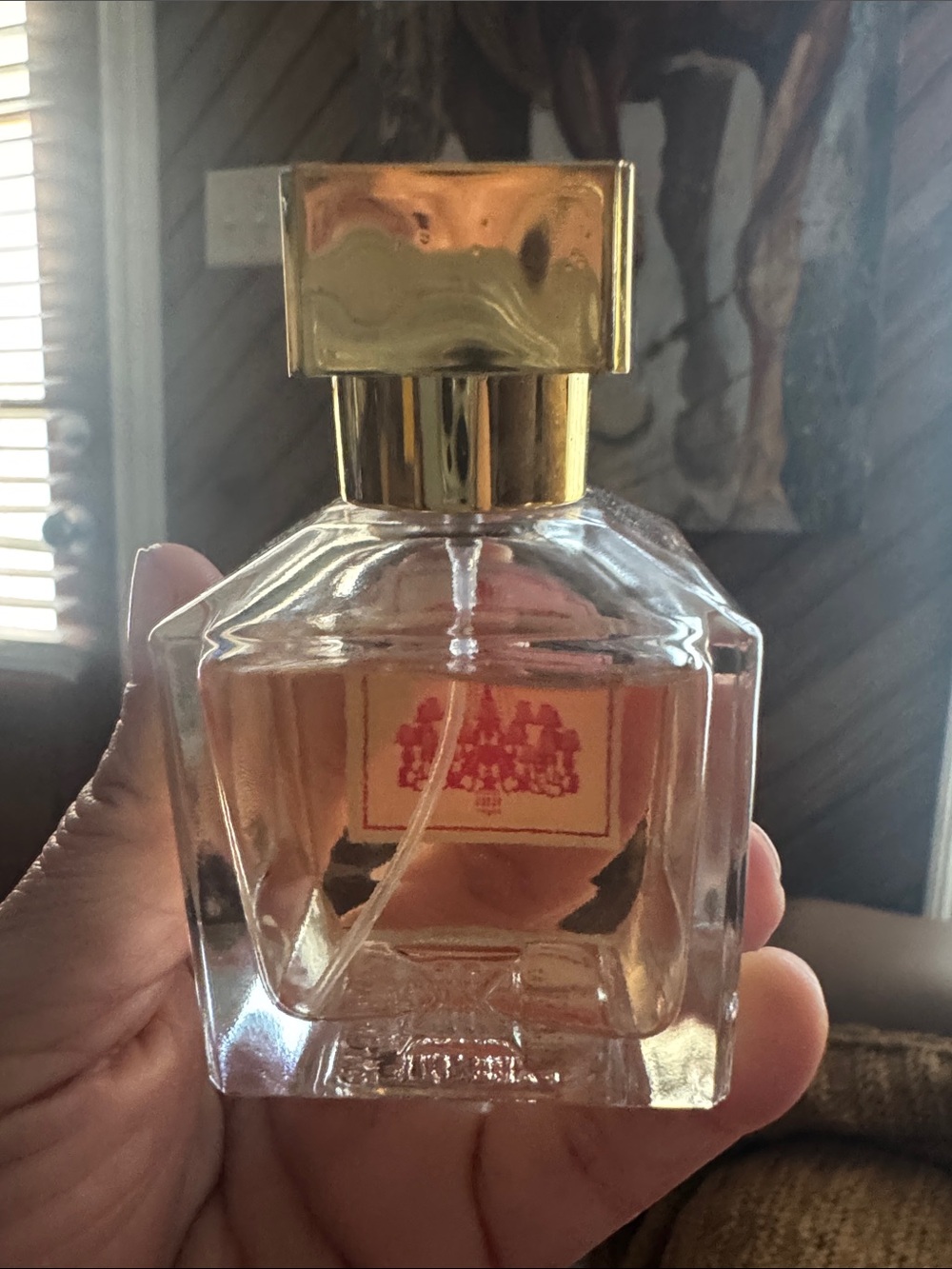 Baccarat Rouge 540 Maison Francis Kurkdjian Red Label Perf Bottle with Gold - Picture 3 of 8